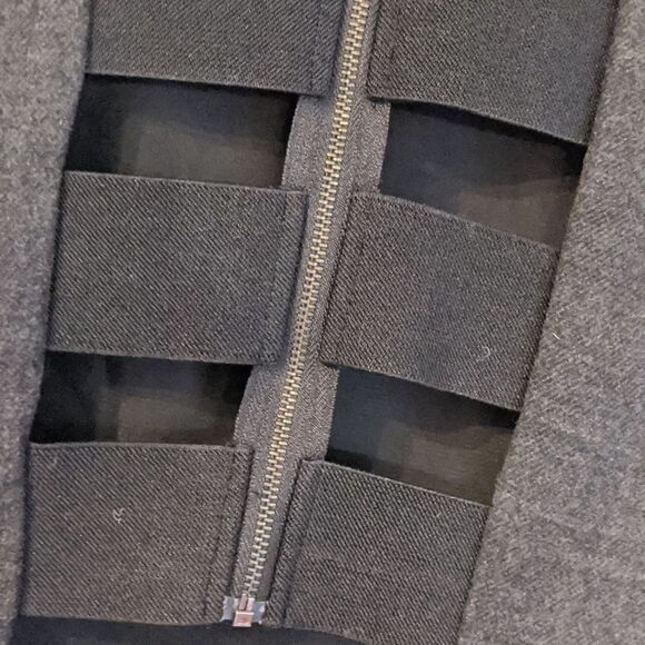 Black fitted career 100% cotton dress PURE SUGAR EXCELLENT CONDITION small - Picture 11 of 15